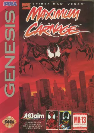 Spider-Man . Venom - Maximum Carnage